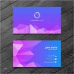 Drk Visitenkarten Vorlage Hübsch Polygonal Business Card Psd File