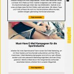 E Mail Newsletter Vorlage Wunderbar [e Mail Marketing Vorlage] 100 Images B2b Akquisition