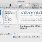 E Mail Signatur Vorlage Geschäftlich Einzigartig Apple Mail E Mail Signatur Mit Logo Und Schönen Schriften