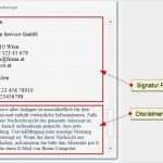 E Mail Signatur Vorlage Privat Erstaunlich E Mail Disclaimer Pflicht Oder Nicht [fragen Antworten