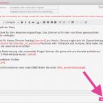 E Mail Vorlage Erstellen Gut E Mail Vorlagen Im Reservierungssystem Selbst Erstellen