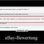 Ebay Bewertung Vorlage Elegant Ebay Bewertung