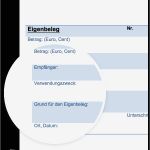 Eigenbeleg Vorlage Erstaunlich Eigenbeleg Vorlage Muster Zum Gratis Download