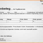 Eigenbeleg Vorlage Pdf Einzigartig 7 Eigenbeleg Vorlage