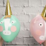 Einhorn Basteln Vorlage Hübsch so Bastelst Du Süße Einhorn Luftballons Video Tutorial