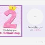 Einladung 2 Geburtstag Vorlage Wunderbar Einladung 2 Geburtstag