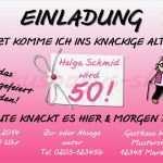 Einladung 30 Geburtstag Vorlage Text Schön Einladungskarten 50 Geburtstag Text Einladung Text