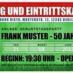 Einladung 40 Geburtstag Vorlagen Kostenlos Cool Einladungskarten 50 Geburtstag