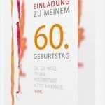 Einladung 60 Geburtstag Vorlage Fabelhaft Einladungskarten Zum 60 Geburtstag Einladungskarten Zum