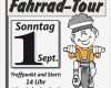 Einladung Fahrradtour Vorlage Einzigartig Plakat Fahrradtourr