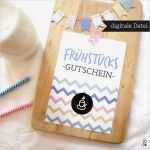 Einladung Frühstück Vorlage Angenehm E Books &amp; Anleitungen Gutschein Printable Pdf