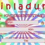 Einladung Geburtstag Vorlage Kinder Cool Einladungskarten Geburtstag Kind Einladungskarten