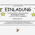 Einladung Weihnachtsfeier Firma Vorlage Kostenlos Erstaunlich Alfred Wegener Schule News Archiv