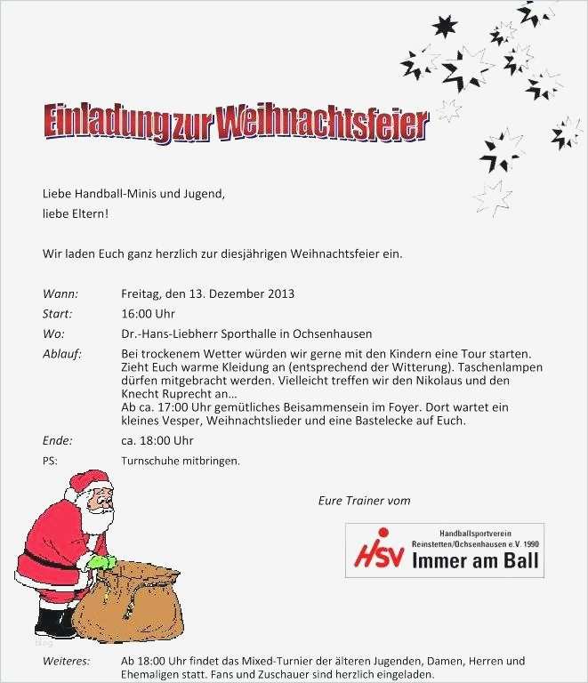 Einladung Weihnachtsfeier Schule Vorlage Vorlage Einladung