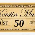 Einladung Zum 30 Geburtstag Vorlagen Kostenlos Erstaunlich Einladung 50 Geburtstag Vorlage