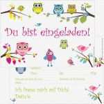 Einladung Zum Kindergeburtstag Vorlage Erstaunlich Eulen Einladungskarten Zum Ausdrucken