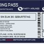 Einladungskarten Boarding Pass Vorlage Erstaunlich Einladungskarten Zum Geburtstag