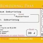 Einladungskarten Boarding Pass Vorlage Wunderbar Boarding Pass Vorlage