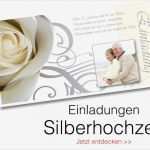 Einladungskarten Hochzeit Vorlagen Wunderbar Einladungskarten Silberhochzeit Vorlagen Genial