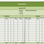 Einnahmen Ausgaben Vorlage Zum Ausdrucken Bewundernswert Kostenloses Kassenbuch Als Excel Vorlage