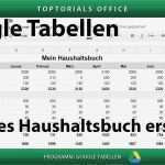 Einnahmen Ausgaben Vorlage Zum Ausdrucken Luxus Einfaches Haushaltsbuch Erstellen Google Tabellen