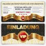 Eintrittskarte Vorlage Kostenlos Cool Einladungskarten Zum Geburtstag Als Eintrittskarte Vip