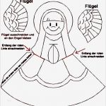 Engel Vorlage Ausschneiden Wunderbar Ausmalen Und Ausschneiden