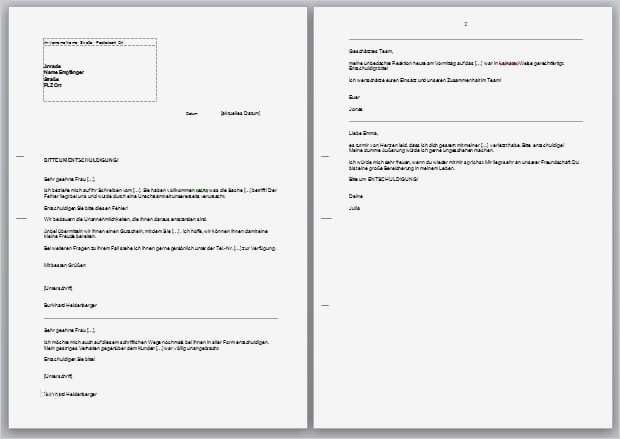 Entschuldigungsschreiben – so formulieren Sie es richtig