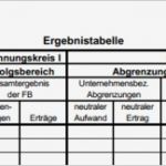 Ergebnistabelle Vorlage Elegant Klr Abgrenzungsrechnung Kostenrechnerische Korrekturen