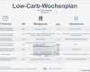 Ernährungsplan Vorlage Wunderbar Low Carb Wochenplan Für Berufstätige