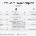 Ernährungsplan Vorlage Wunderbar Low Carb Wochenplan Für Berufstätige