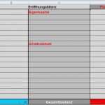 Eröffnungsbilanz Vorlage Best Of Exceltool &quot;doppelte Buchführung&quot; Für Buchhaltungs Übungen