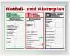 Ersthelfer Aushang Vorlage Wunderbar Schild Aushang Notfallplan Alarmplan A4 A3 Gerahmt Zum