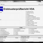 Erstmusterprüfbericht Vda Vorlage Erstaunlich Piweb