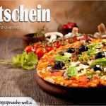 Essen Gutschein Vorlage Genial Gutschein Zum Pizzaessen