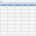 Essensplan Für Eine Woche Vorlage Hübsch Wochenplan Vorlage