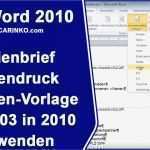 Etiketten 70x37 Word Vorlage Erstaunlich Ms Word Serienbrief Seriendruck Etiketten Vorlage Aus 2003