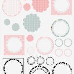 Etiketten Drucken Vorlage Großartig Free Printable Scalloped Tag Templates Muschelrand