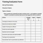 Evaluation Seminar Vorlage Großartig 15 Sample Training Evaluation forms – Pdf