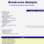 Excel Break even Analyse Vorlagen Best Of Fice Template Break even Analysis Excel Template