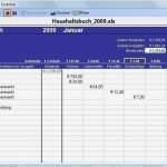 Excel Haushaltsbuch Vorlage Cool Excel Vorlage Haushaltsbuch 2009 Download