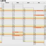 Excel Kalender Vorlage Best Of Kalender 2016 In Excel Zum Ausdrucken 16 Vorlagen