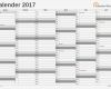 Excel Kalender Vorlage Inspiration Kalender 2017 Zum Ausdrucken Kostenlos