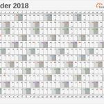 Excel Kalender Vorlage Schönste Excel Kalender 2018 Kostenlos