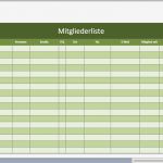 Excel Katalog Vorlage Angenehm Mitgliederverwaltung