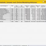 Excel Marketingplan Vorlage Muster Fabelhaft Bestellstatistik Line Marketing Aktionen Excel Vorlage