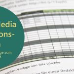 Excel Marketingplan Vorlage Muster Gut Gratis Download social Media Redaktionsplan Vorlage 2017