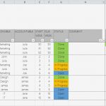 Excel Projekt Vorlage Beste Einfacher Projektplan Als Excel Template – Update 2