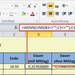 Excel Stunden Berechnen Vorlage Erstaunlich Excel Zahlen Rechnen Mit Uhrzeit