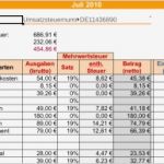 Excel Tabelle Einnahmen Ausgaben Vorlage Cool Einnahmen Ausgaben Rechnung Kleinunternehmer Excel